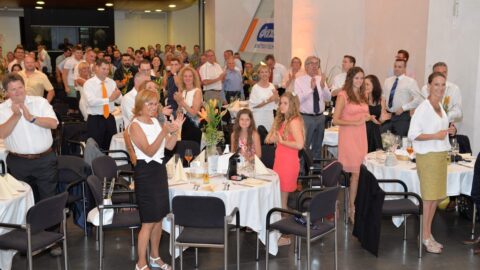 Firmenfeier Umfirmierung 2016