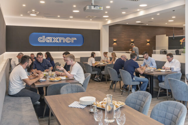 Daxner Cafeteria 3 Mitarbeiter Mittagspause Mittagessen