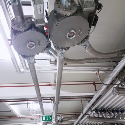 Daxner Rohrweichen Fördern Diverter valves