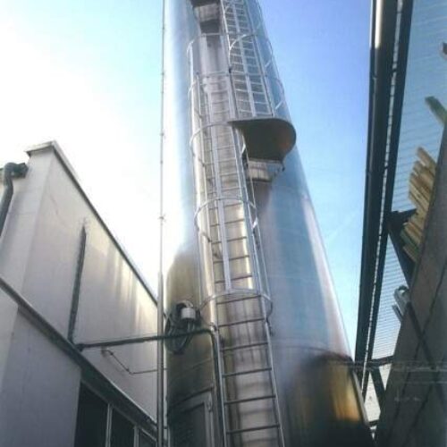 Daxner Backwarenherstellung Aussensilo zur Lagerung von 30t Weizenmehl