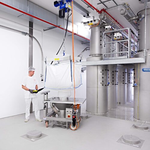 Daxner Big-Bag Entleerung Big Bag Entleerstation