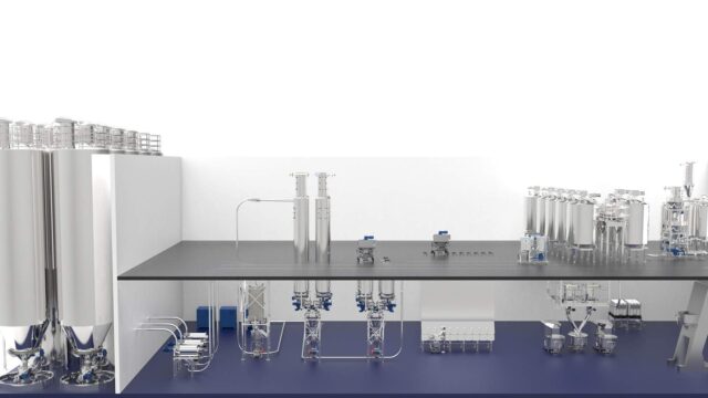 Automatisches Zutatenhandling Baeckereianlage Daxner