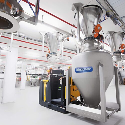 Daxner container handling