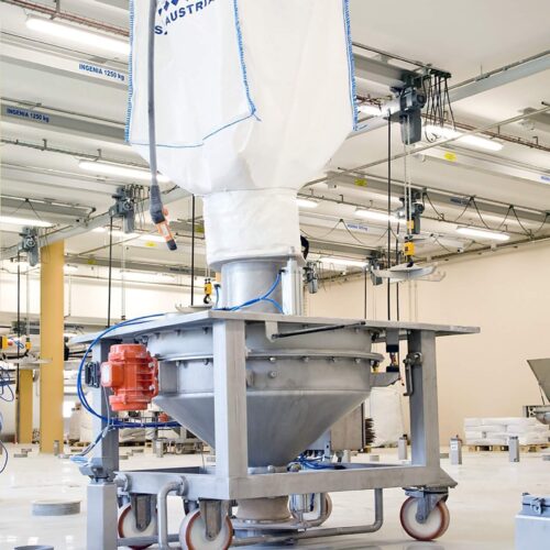 Daxner Big-Bag Entleerung Big Bag Entleerstation