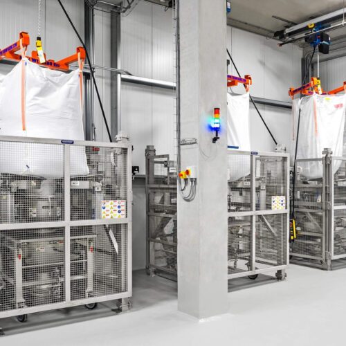 Daxner Big-Bag Entleerung Big Bag Entleerstation