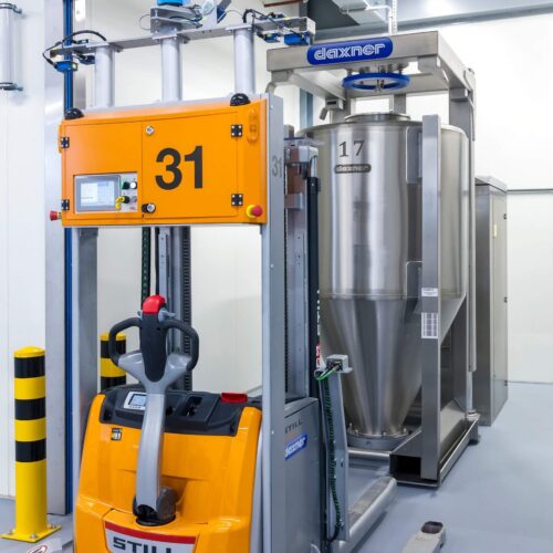 Daxner Containermischer container blending containder handling