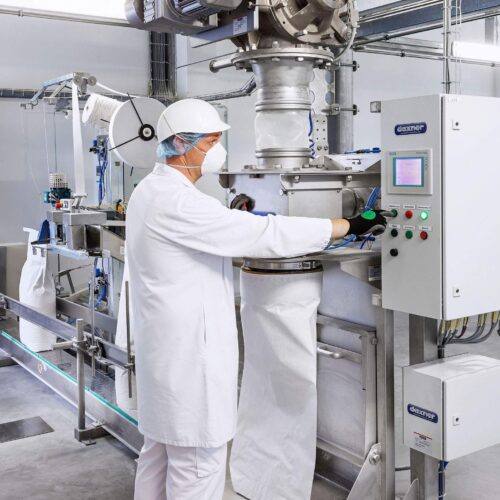 Daxner Absack-Wiegesystem Daxner Pinch Valve System (PVS)