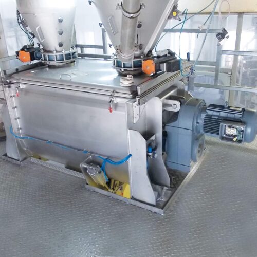 Daxner blending mixing systems horizontal ribbon blenders