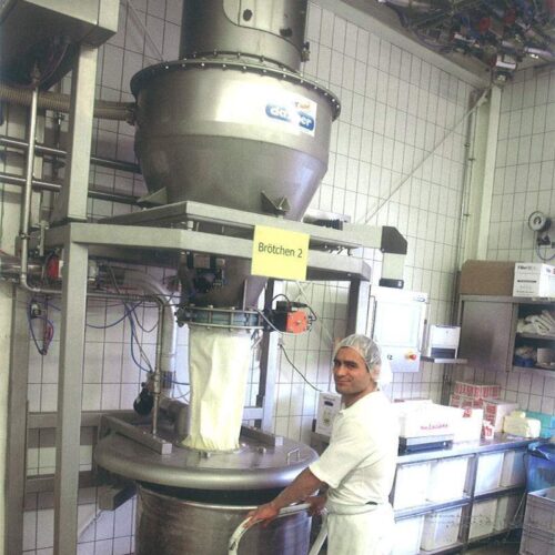 Daxner Rohstoffdosierung Ingredient dosing Kleinkomponenten-Verwiegung small components weighing