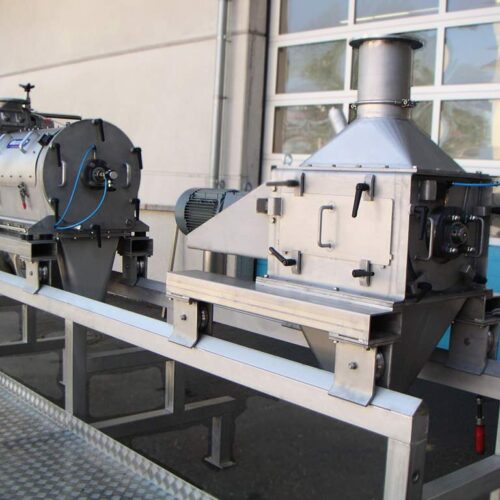 Daxner Klumpenauflöser Mahlen Aufbereiten