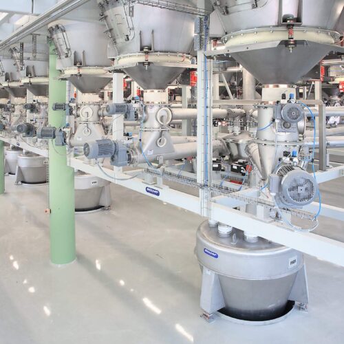 Daxner dosing systems for medium and small batches