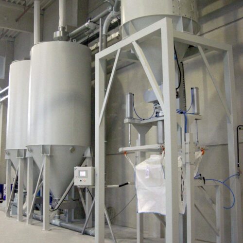 Daxner Raw material handling for polymer production