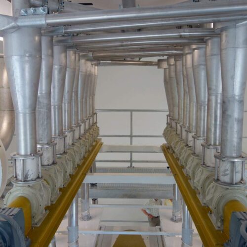 Daxner Muehlen Pneumatik in Edelstahl