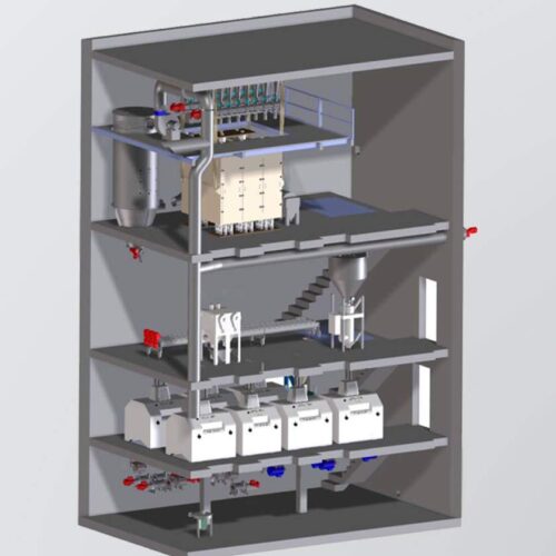 Anlagenlayout - Daxner 3D-CAD System Muehlenneubau