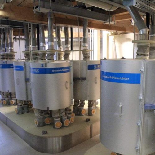 Daxner Plansichter mit geringer Gebauedebelastung