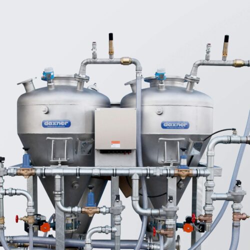 Daxner Dichstromfoerderanlage Dense phase conveying system