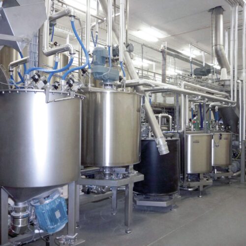 Daxner Connections such as water and volume control are required to smoothly control the automated process