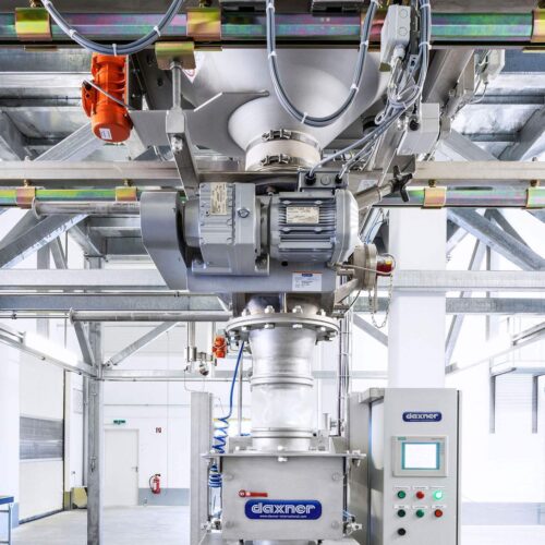 Daxner Schleusen pneumatische Fördersysteme Fördern