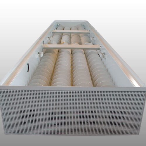 Daxner discharge systems live bottom bin