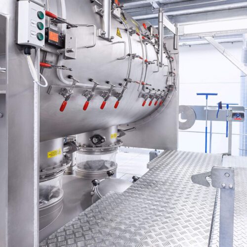 Daxner blending mixing systems fluid bed batch mixers