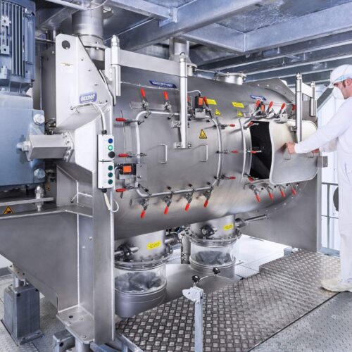 Daxner blending mixing systems fluid bed batch mixers