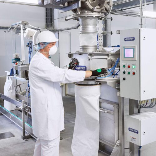 Daxner Absackwaage Absack-Wiegesystem Daxner Pinch Valve System (PVS)