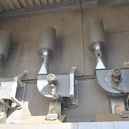 Daxner dedusting systems dust barrier