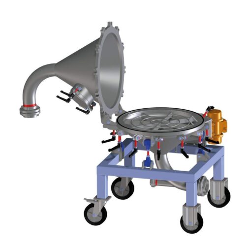Daxner Siebsysteme Sieben Tankwagensiebmaschine Inline-Siebmaschine