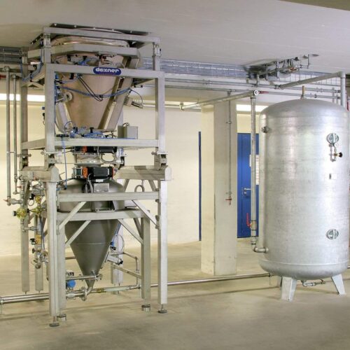 Daxner pneumatischer Dichtstromförderanlagen pneumatische Fördersysteme Flexi-Waage
