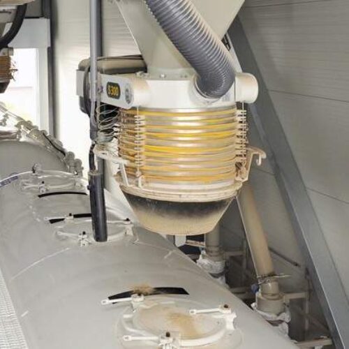 Daxner Verladesiloanlage fuer Futtermittelpellets