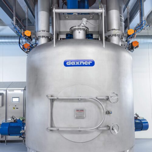 Daxner blending mixing systems vertical ribbon blenders