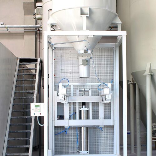 Daxner Big-Bag Befuellsystem Big bag filling Eco lift