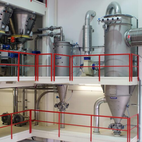 Daxner pneumatic conveying systems central vacuum cleaner systems