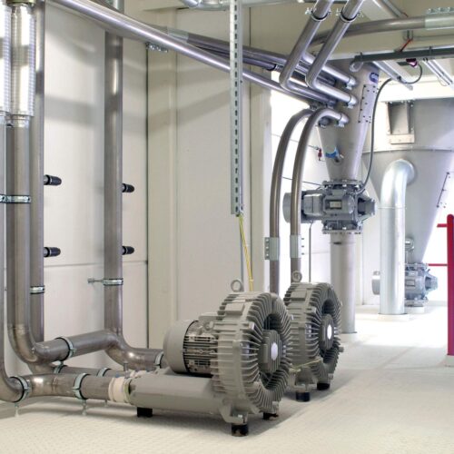 Daxner Staubsauganlage pneumatische Fördersysteme Staubaustragung Entstauben