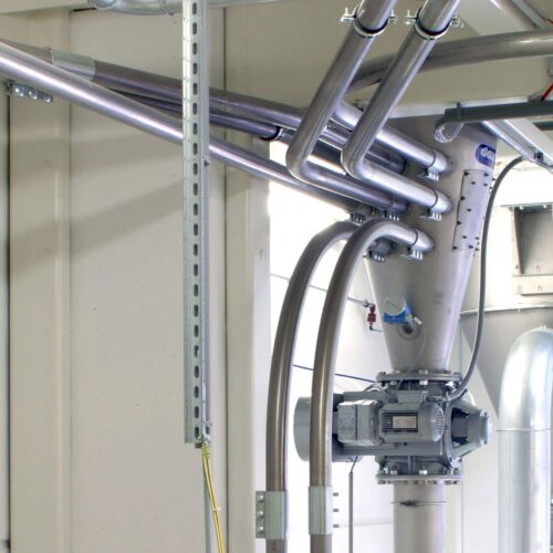 Daxner pneumatic conveying systems central vacuum cleaner systems