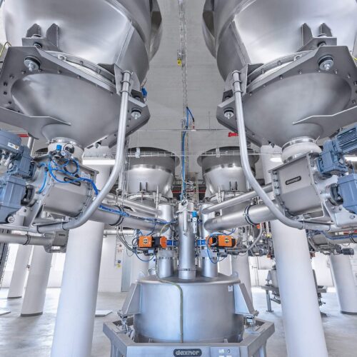 Daxner Mittel- und Kleinkomponentendosiersysteme Dosing systems for medium and small batches