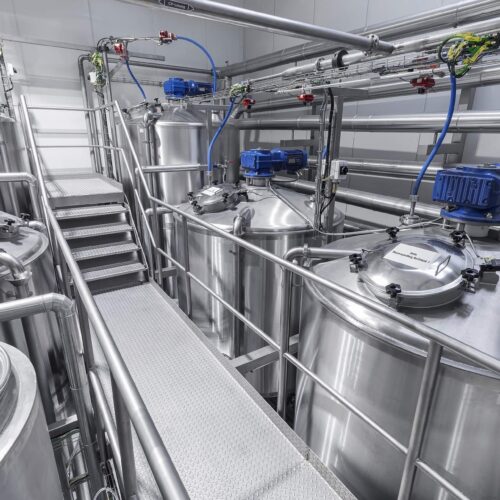 Lagerbehälter inkl. Rührwerk