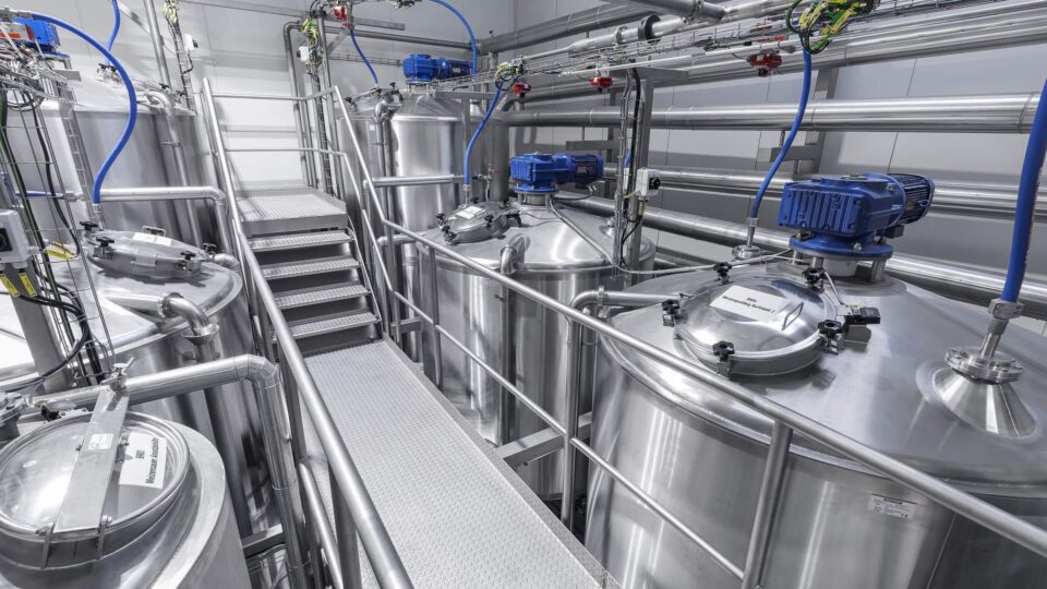 Lagerbehälter inkl. Rührwerk