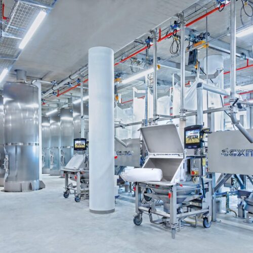 Daxner Tiernahrung Dosieranlage Mischanlage Pet Food dosing plant mixing plant