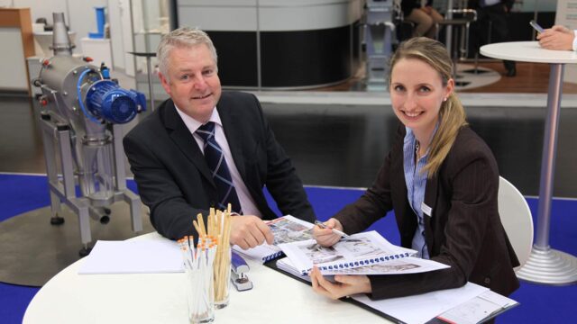 Daxner at a trade show