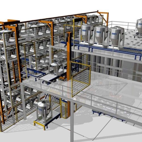 Daxner Flexible Dosieranlage zur Mischerbeschickung