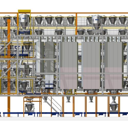Daxner Flexible Dosieranlage zur Mischerbeschickung