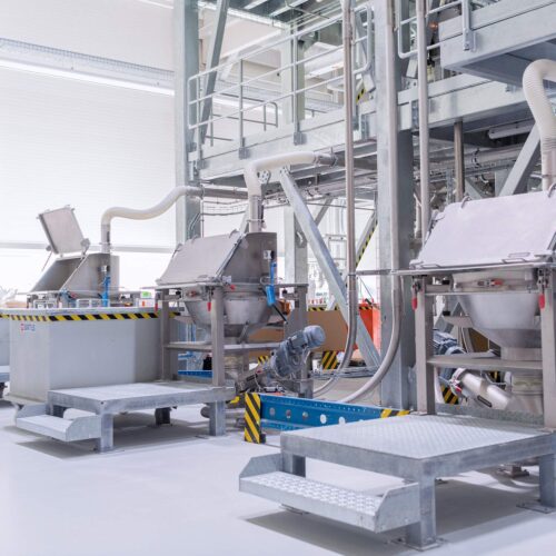 Daxner Mischanlage Herstellung natürliche Stabilisatoren und Lebensmittelzusatzstoffen mixing plant for production of natural stabilizers and food additives