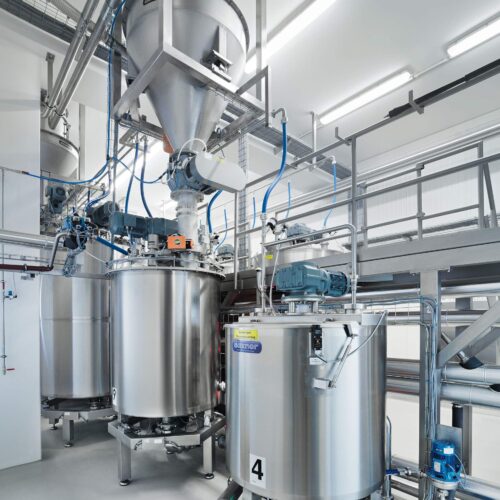 Daxner Kapazitätserweiterung Außensilos Produktionslinie Backwarenherstellung