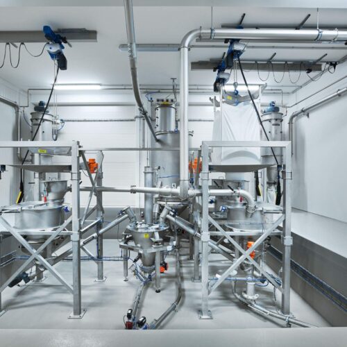 Daxner Kapazitätserweiterung Außensilos Produktionslinie Backwarenherstellung