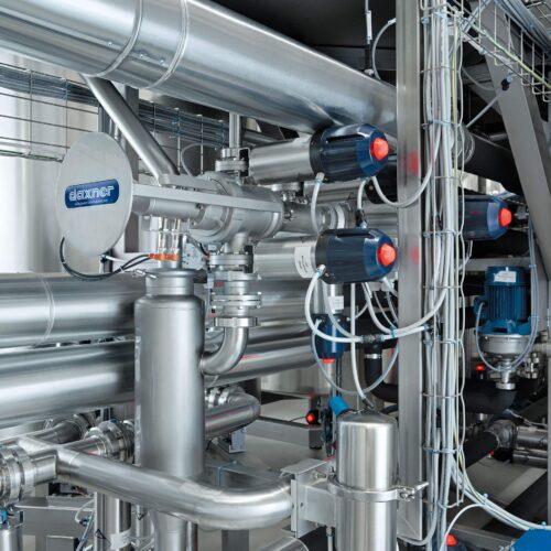 Daxner Kapazitätserweiterung Außensilos Produktionslinie Backwarenherstellung