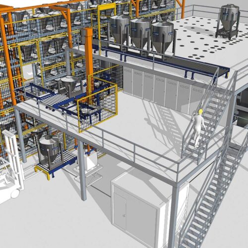 Daxner Flexible Dosieranlage zur Mischerbeschickung