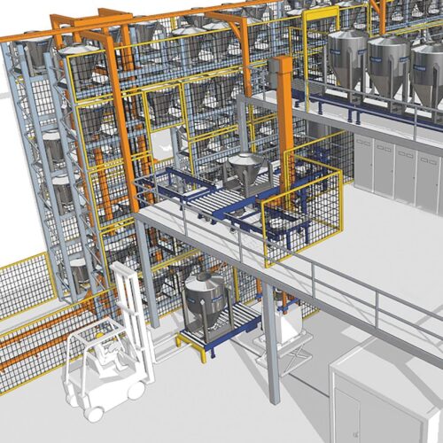 Daxner Flexible Dosieranlage zur Mischerbeschickung