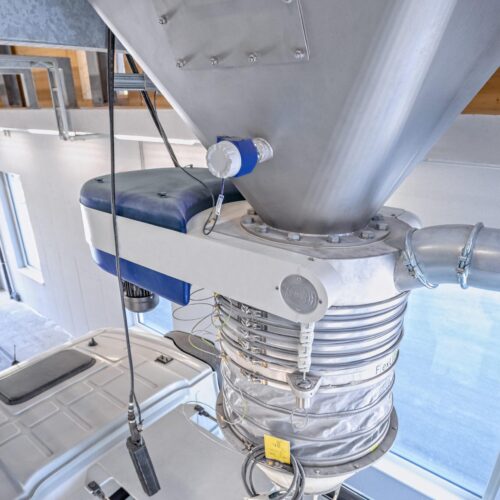 Daxner Kurze Verladezeiten, staubfreie Verladung Befüllung filling