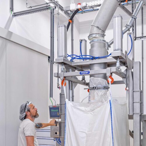 Big-Bag-Befüllsystem Eco Basic von Daxner big bag filling system